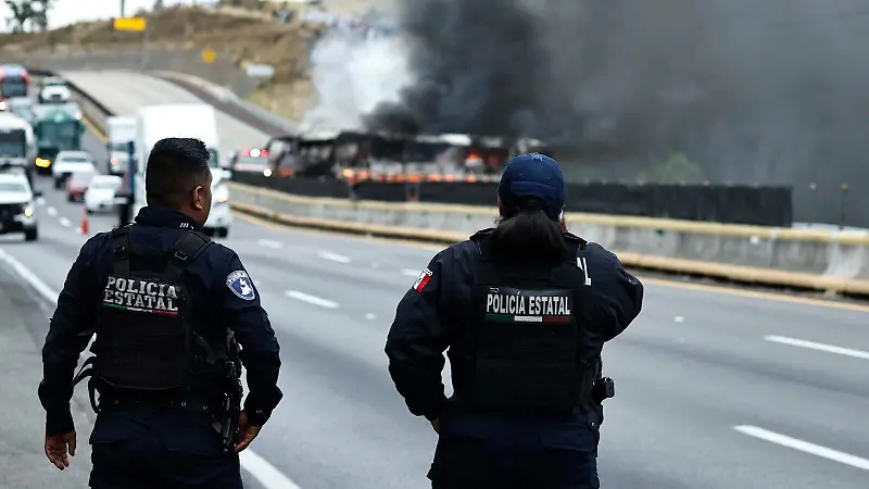 caos en la méxico puebla