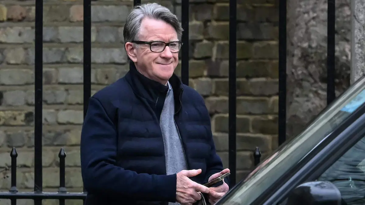 Peter Mandelson, embajador británico en EU