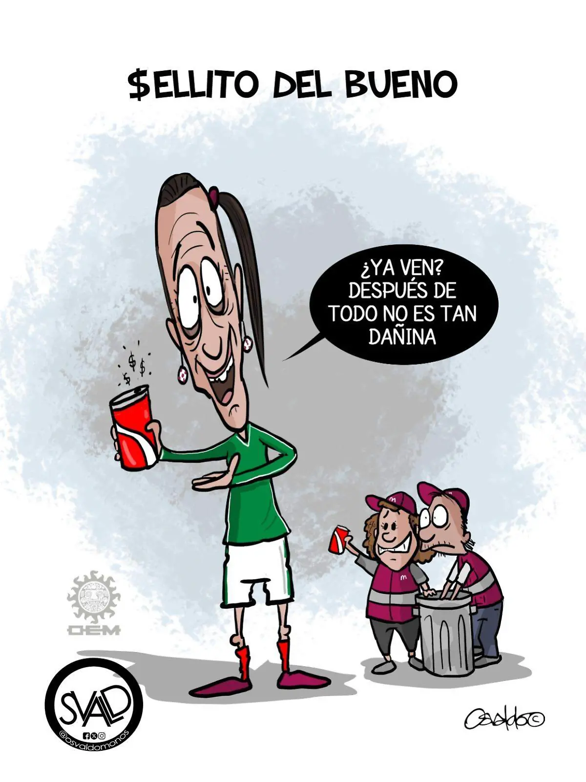 cartón OSVALDO