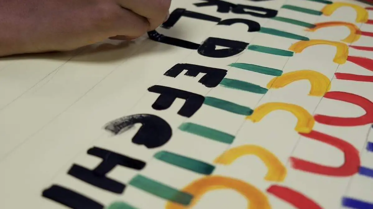 Talleres de pancartas para la marcha del 8M 2