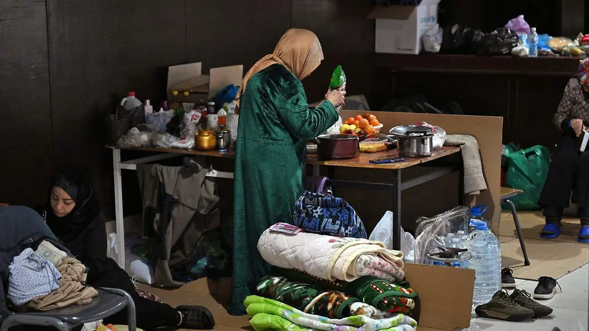 Evacuación de Beirut por ataques de Israel 