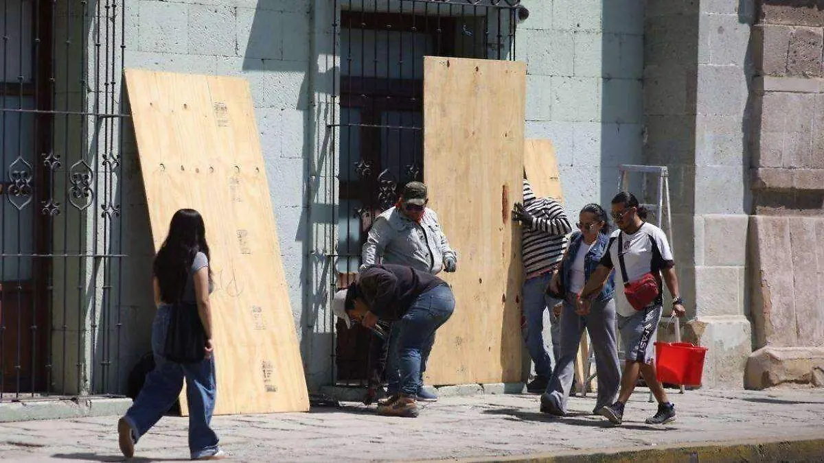 PREPARATIVOS OAXACA 8M