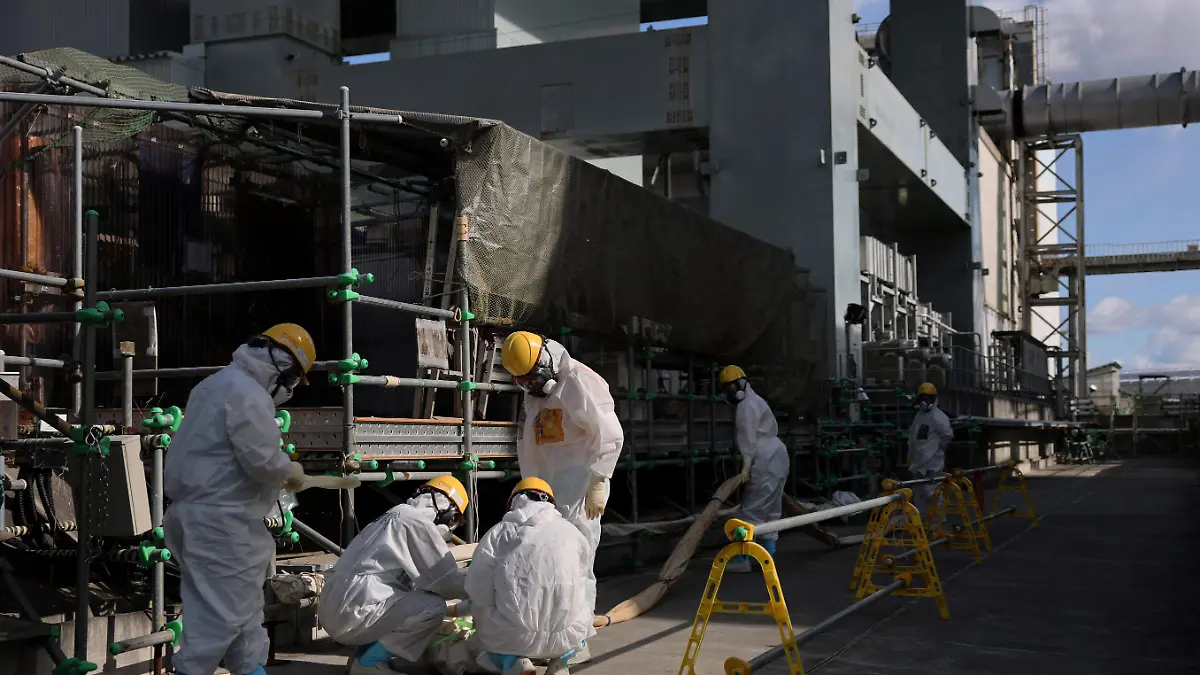 Trabajador planta nuclear