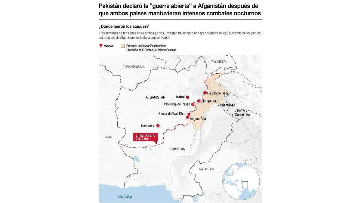 Pakistán declara guerra abierta a Afganistán