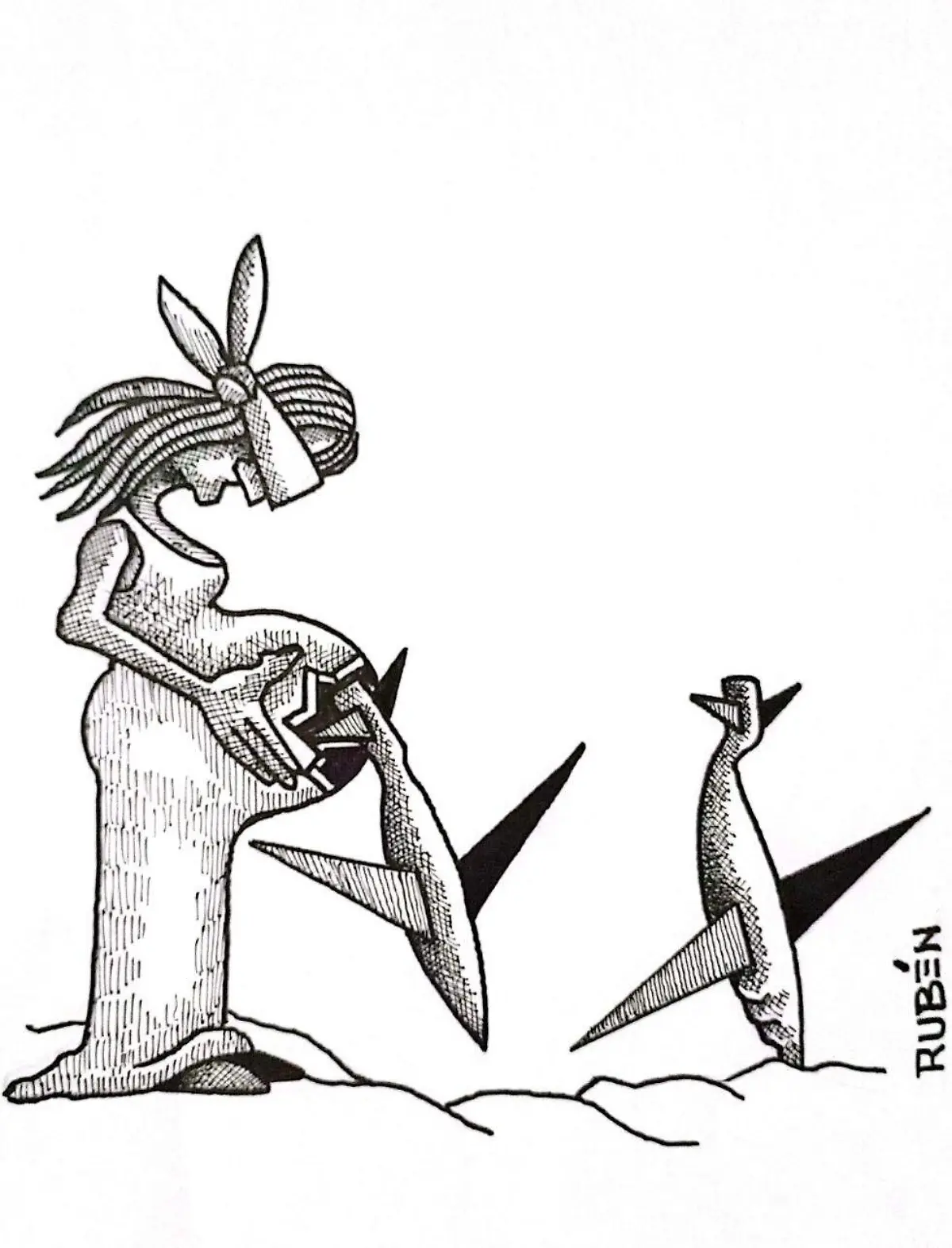 cattón RUBEN '' SI AL ABORTO''