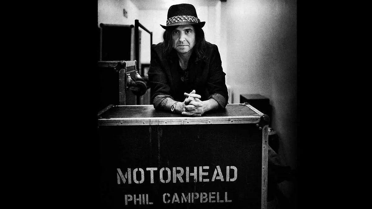 PHIL CAMBELL MOTORHEAR cortesia motorhead