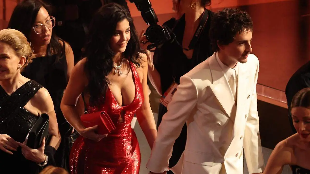 Kylie Jenner y Timothée Chalamet