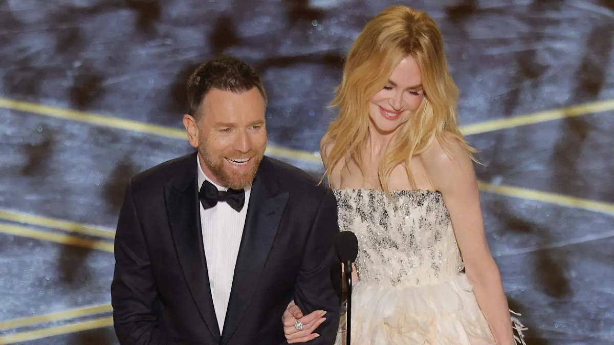 Ewan McGregor y Nicole Kidman