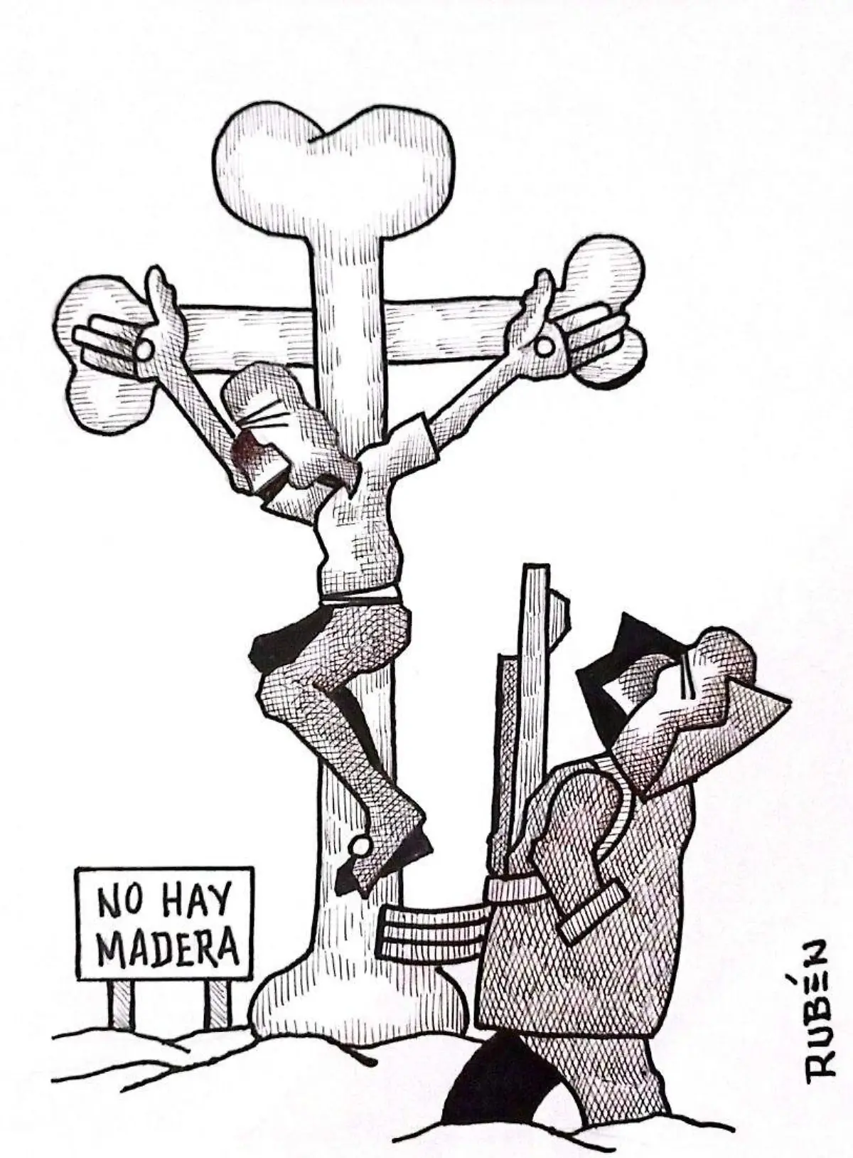 carton Rubén TALA INMODERADA