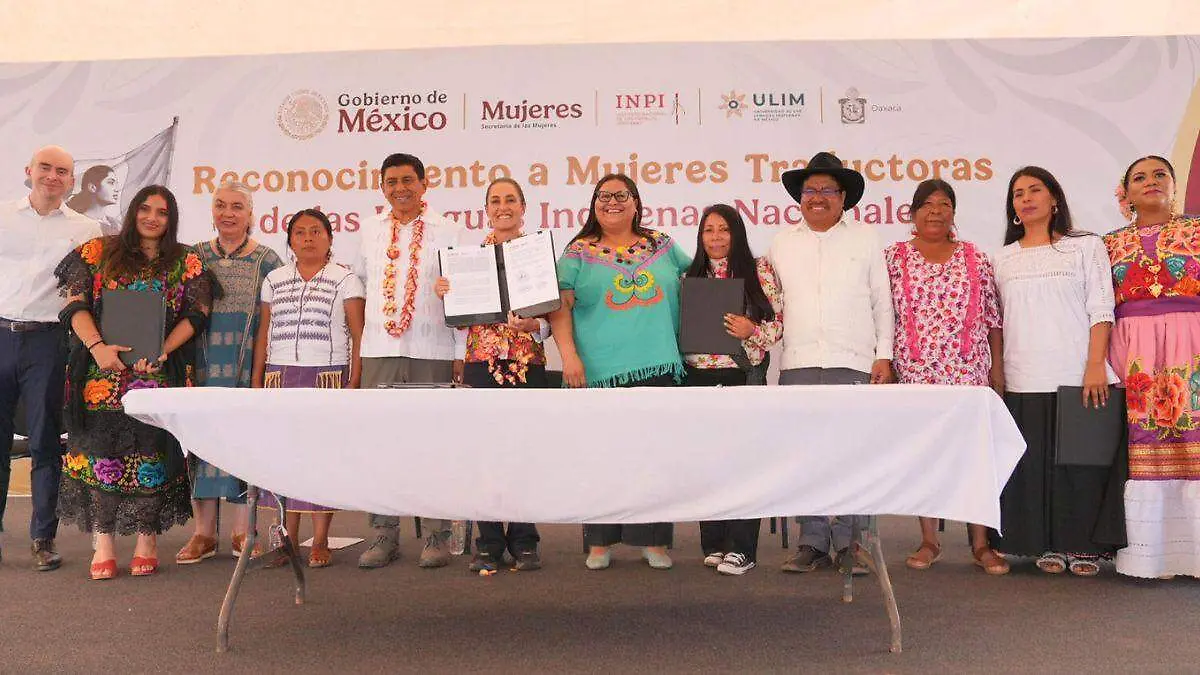 Sheinbaum  en Oaxaca