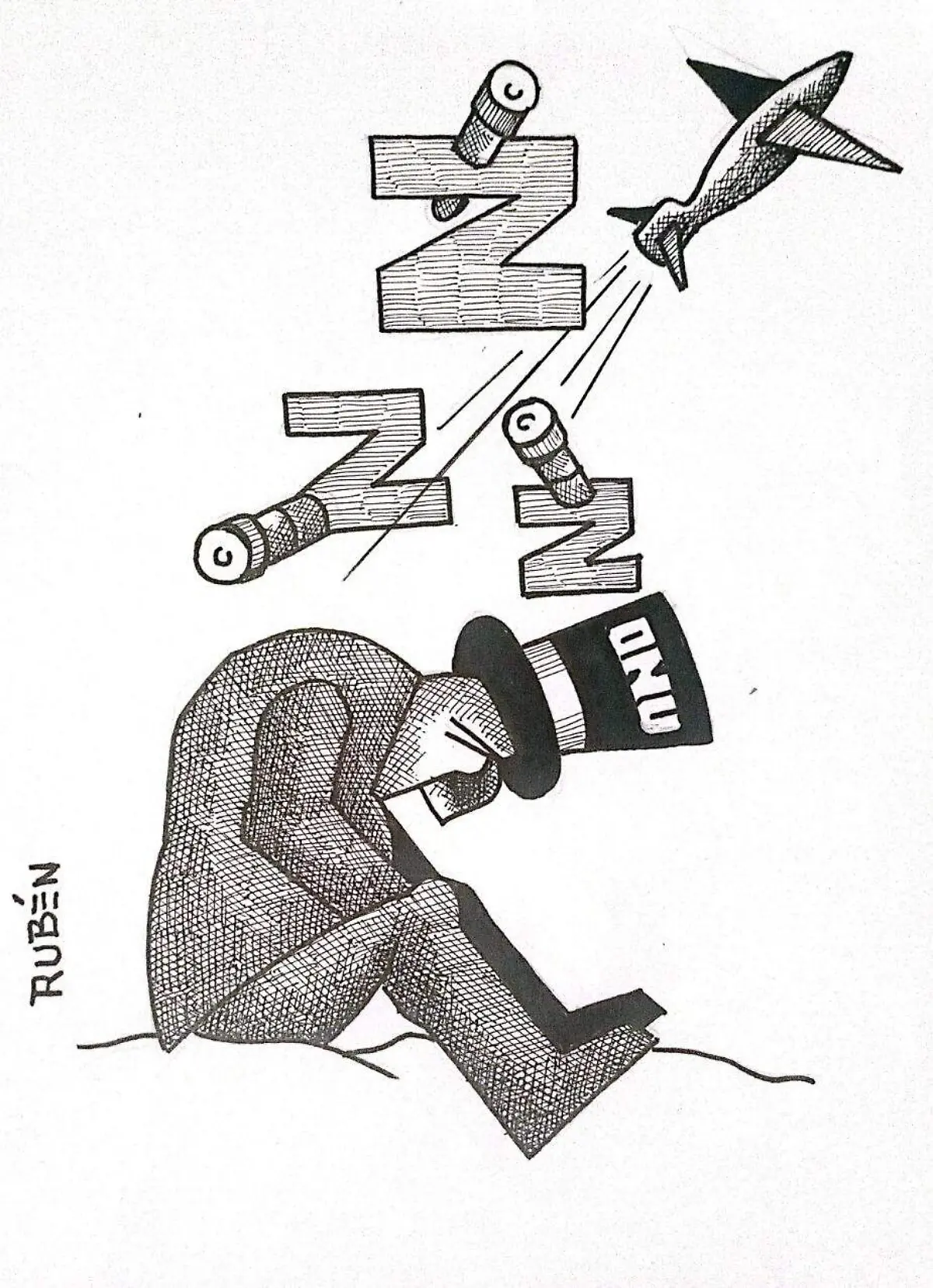 carton Rubén SUEÑO PROFUNDO