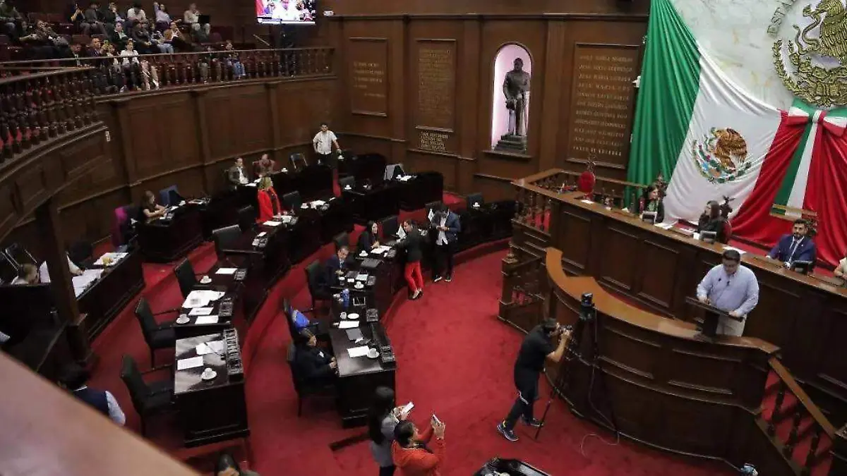 Sesion en el Congreso