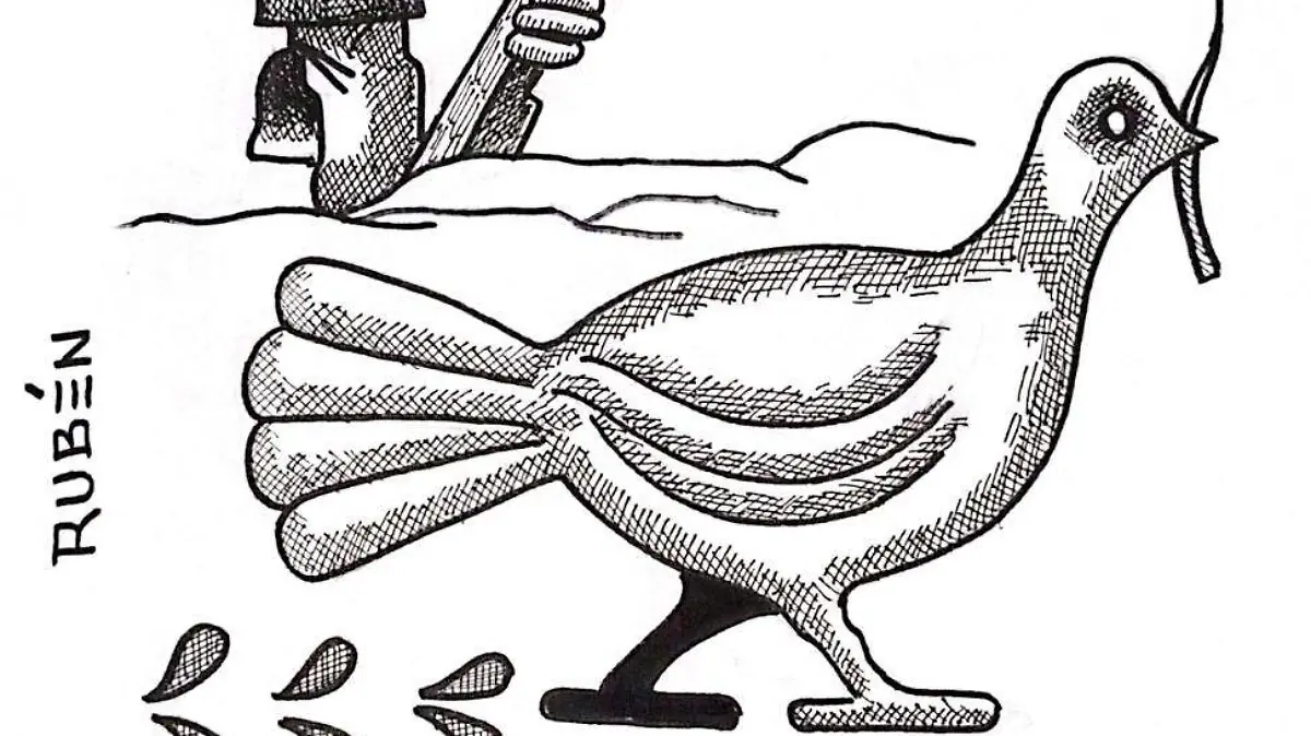 cartón RUBEN '' HUELLA IGNORADA''