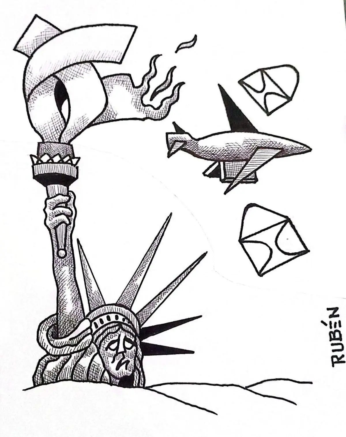 Cartón Rubén CARTAS PARA LA LIBERTAD