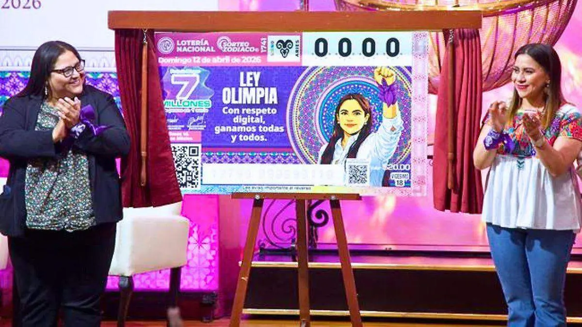 otería Nacional lanza billete por la Ley Olimpia