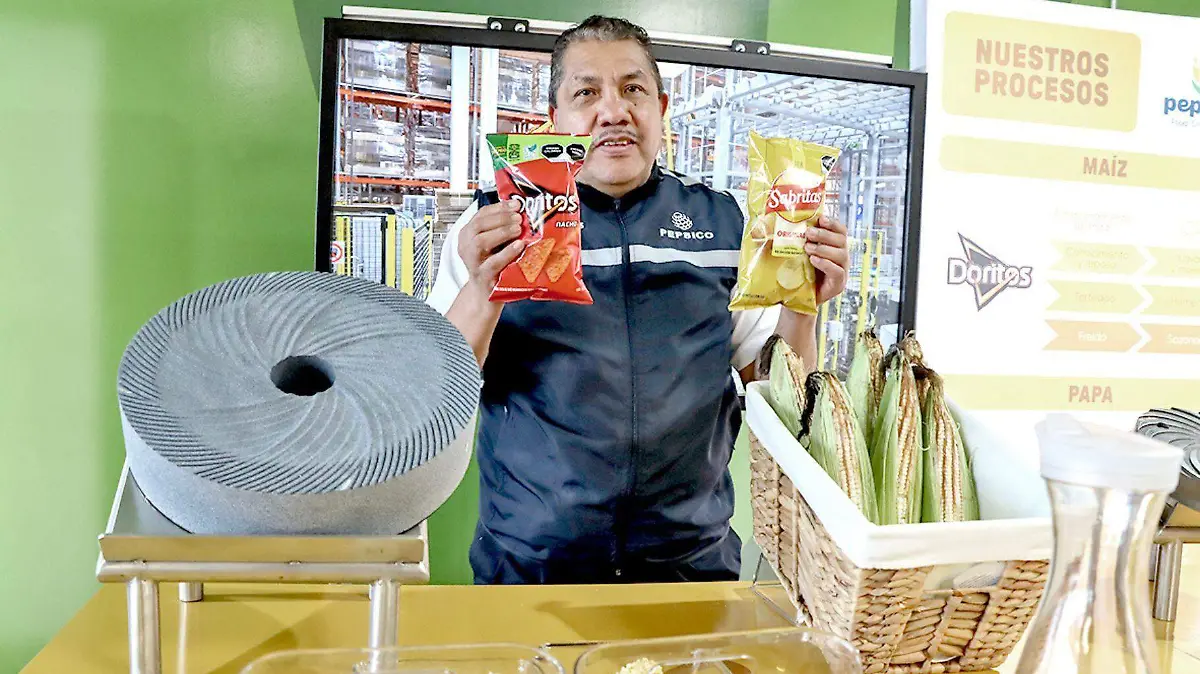 El 100% del maíz blanco que se utiliza para productos como Tostitos o Cheetos son del campo mexicano