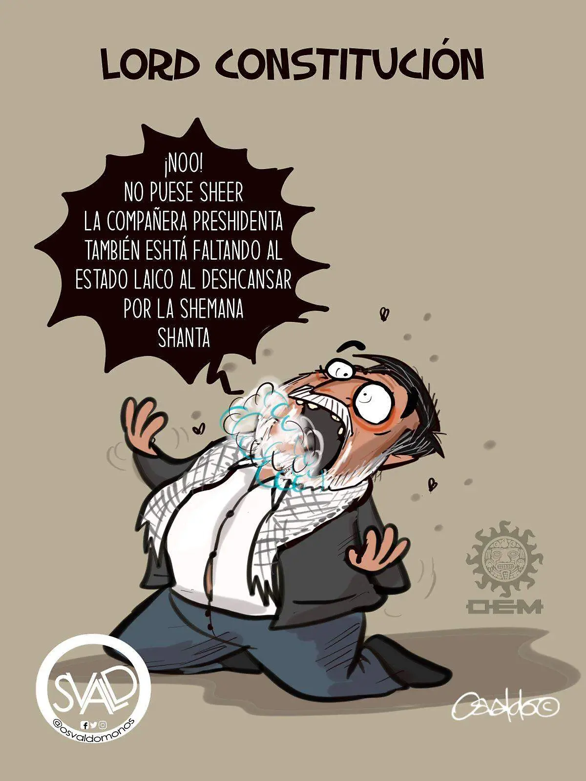 cartón OSVALDO