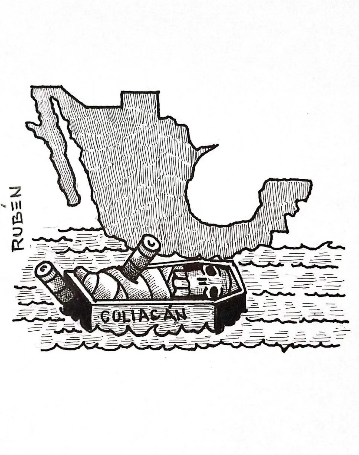 carton Rubén BIEN PAZ CÍFICO