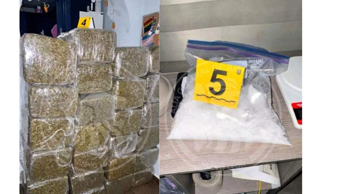 aseguran marihuana y cristal en vivienda de Monterrey