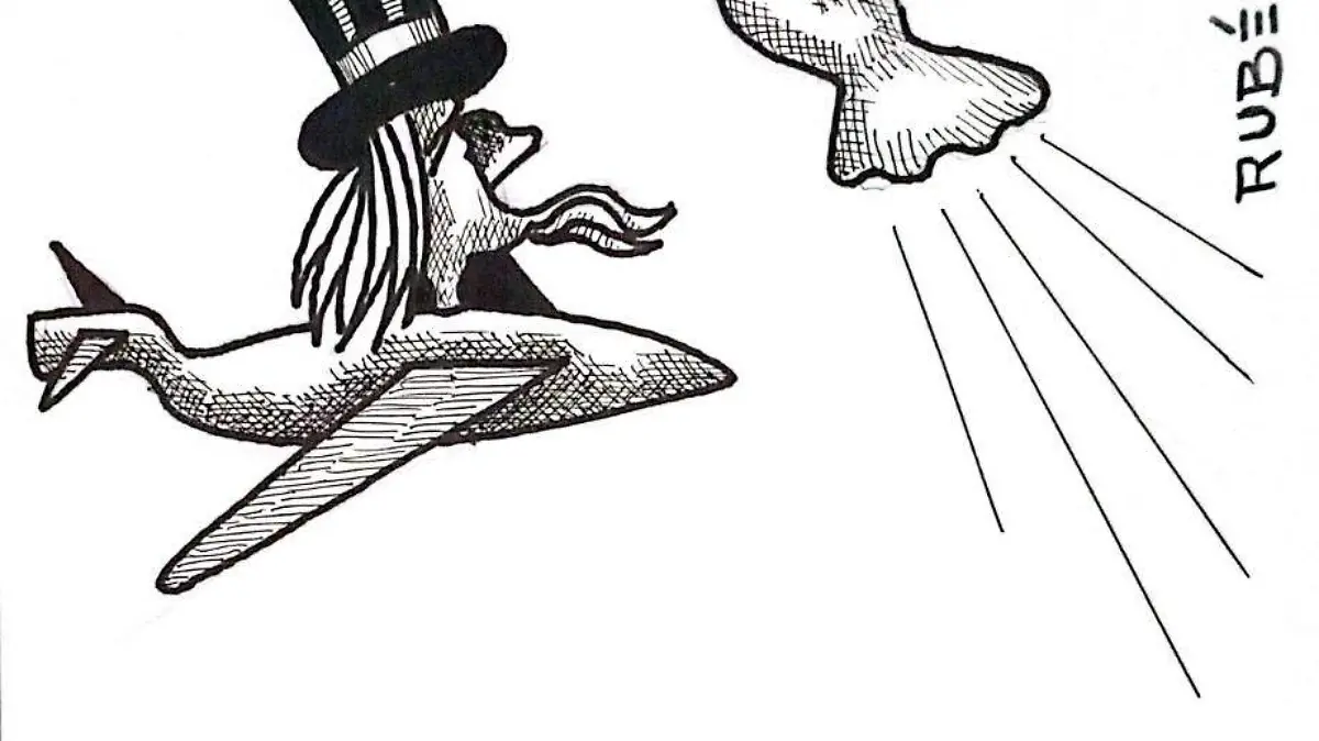 cartón RUBEN '' INTRUSA''