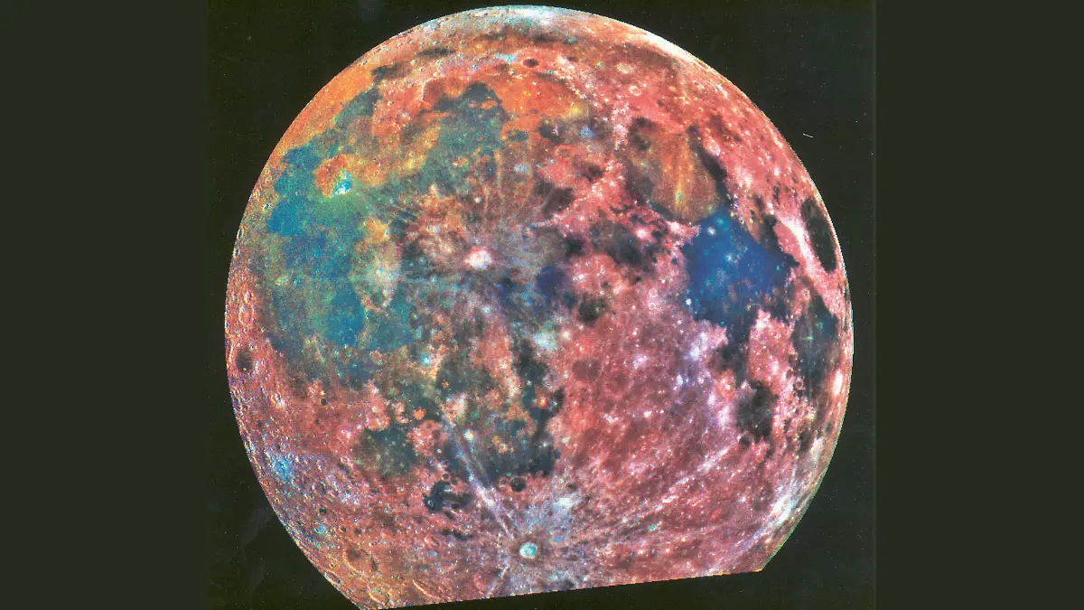 Luna colorida