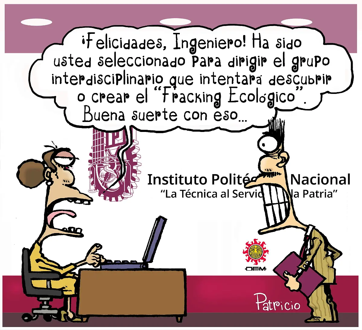 cartón PATRICIO