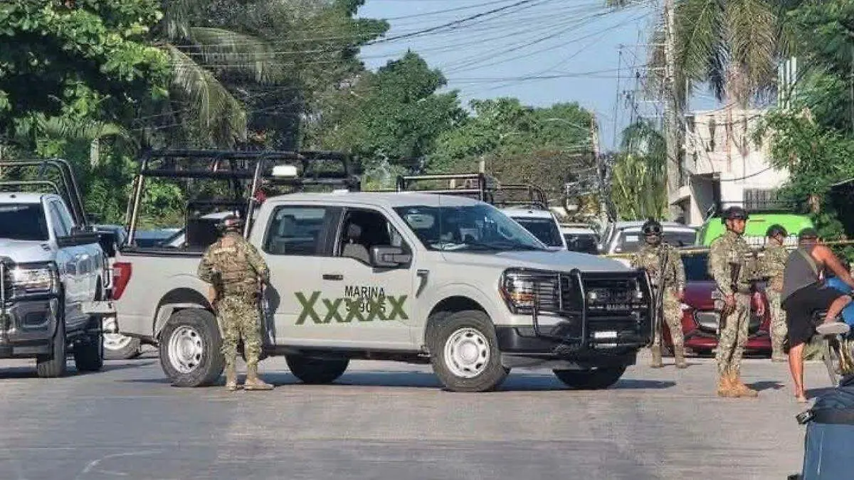 Fuerzas federales catean inmueble en Yucatán