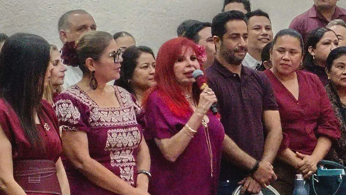 Layda Sansores y Pablo Gutiérrez Lazarus