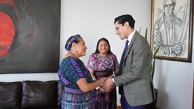 Designa SRE a Rigoberta Menchú como Alta Consejera para derechos de las mujeres y pueblos indígenas
