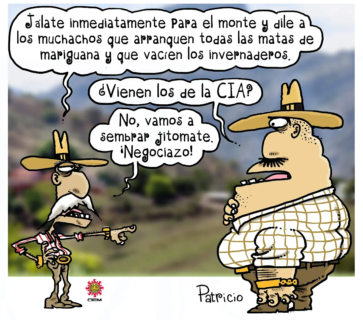 cartón PATRICIO
