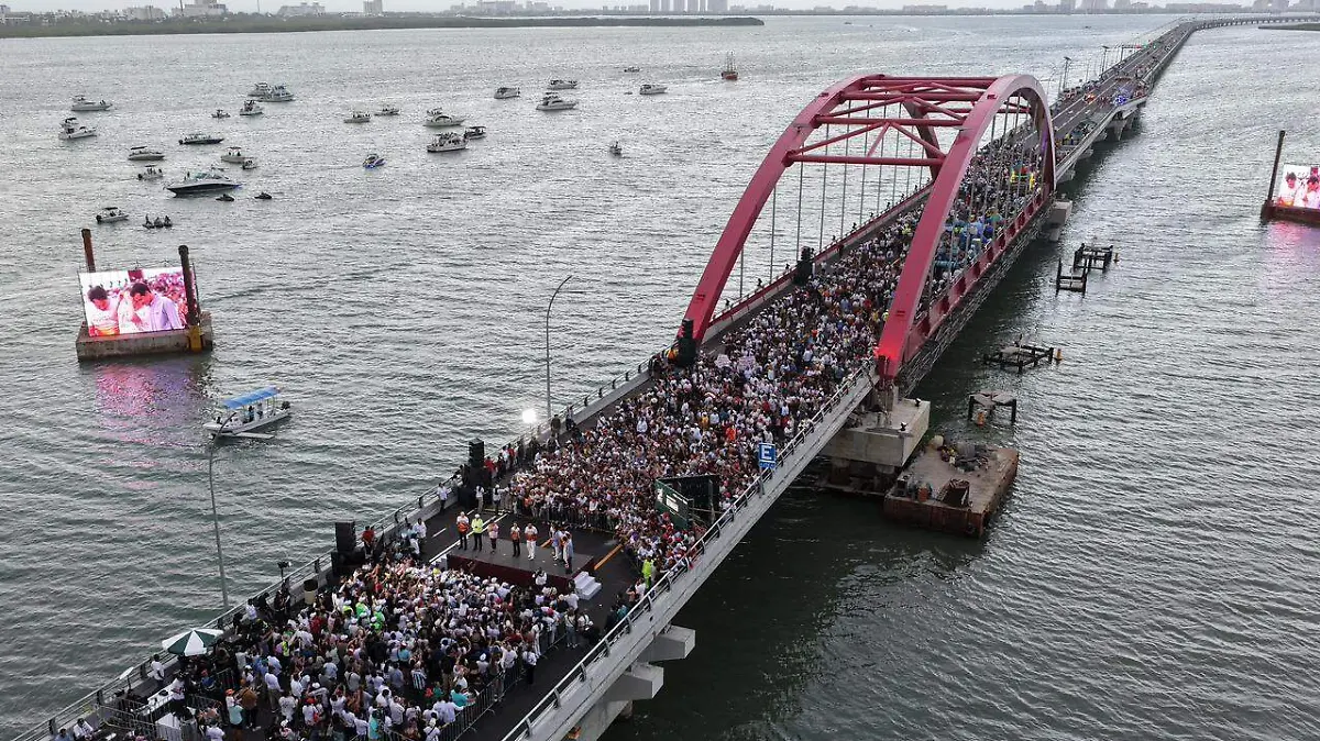 SHEINBAUM PUENTE QUINTANA ROO cortesia presidencia (4)