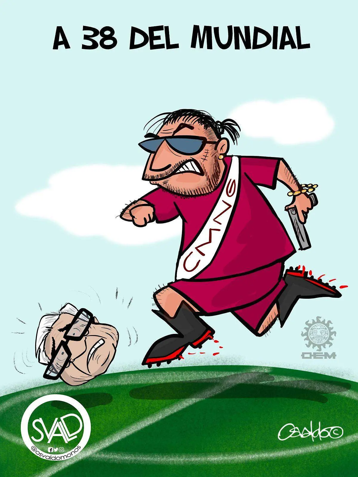 cartón OSVALDO