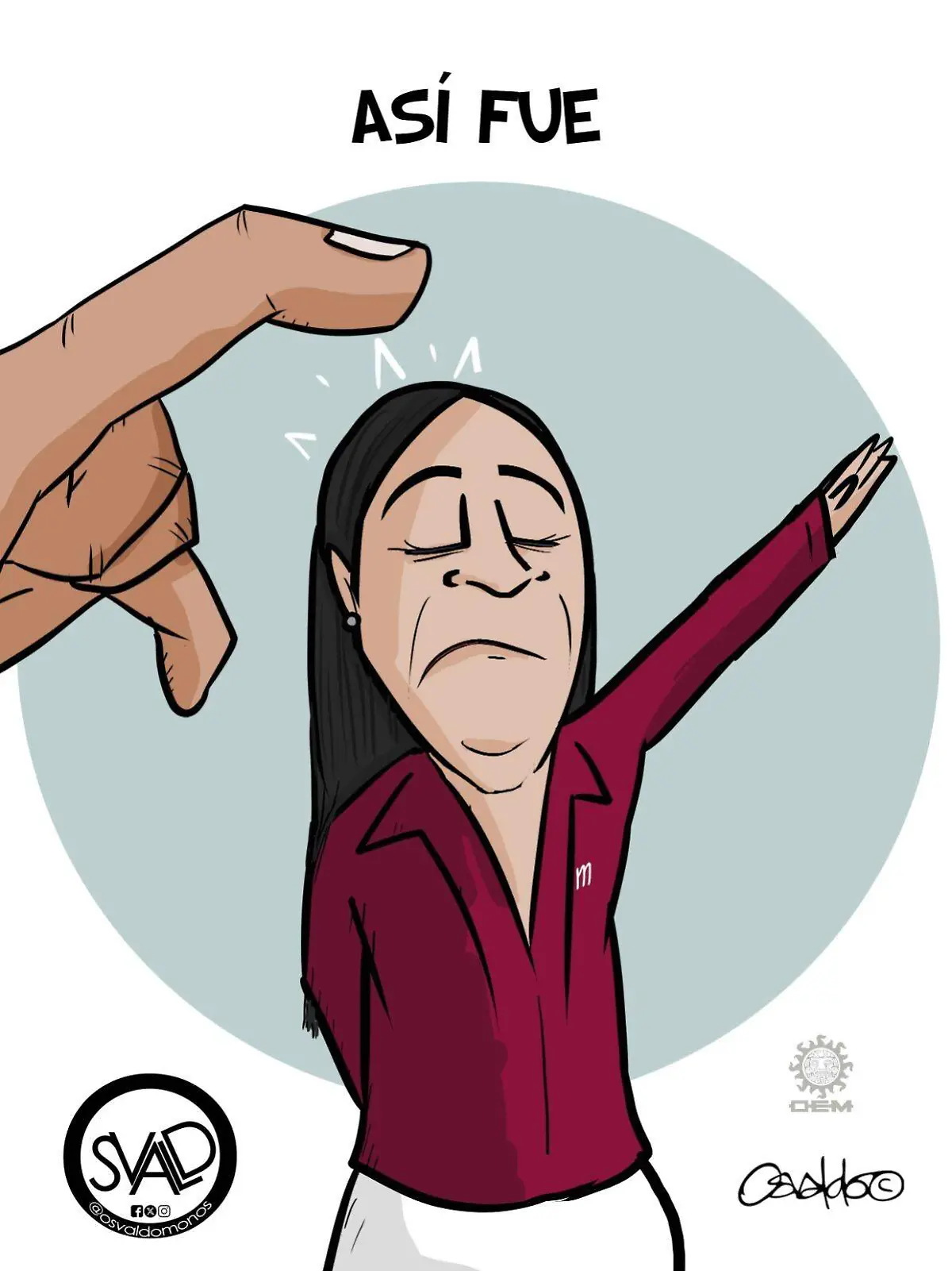 cartón OSVALDO
