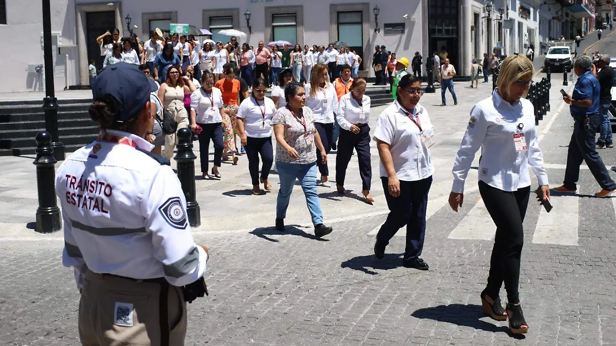 Xalapa, Veracruz - Simulacro Nacional