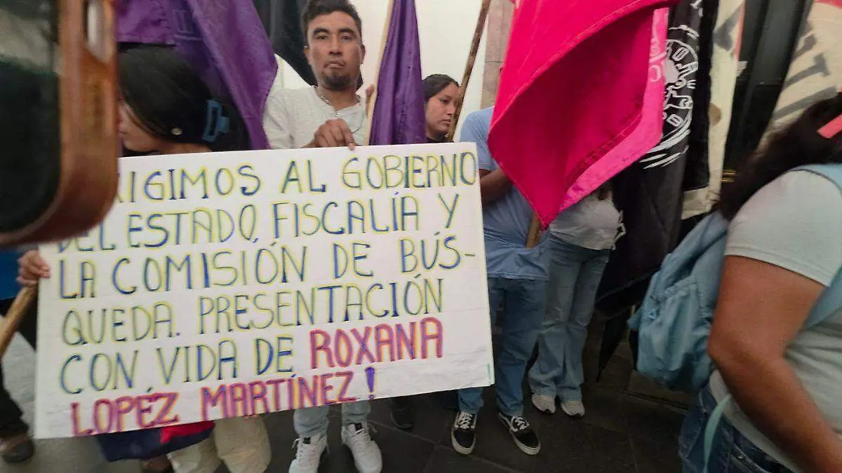protestan en Oaxaca por desaparición de joven triqui