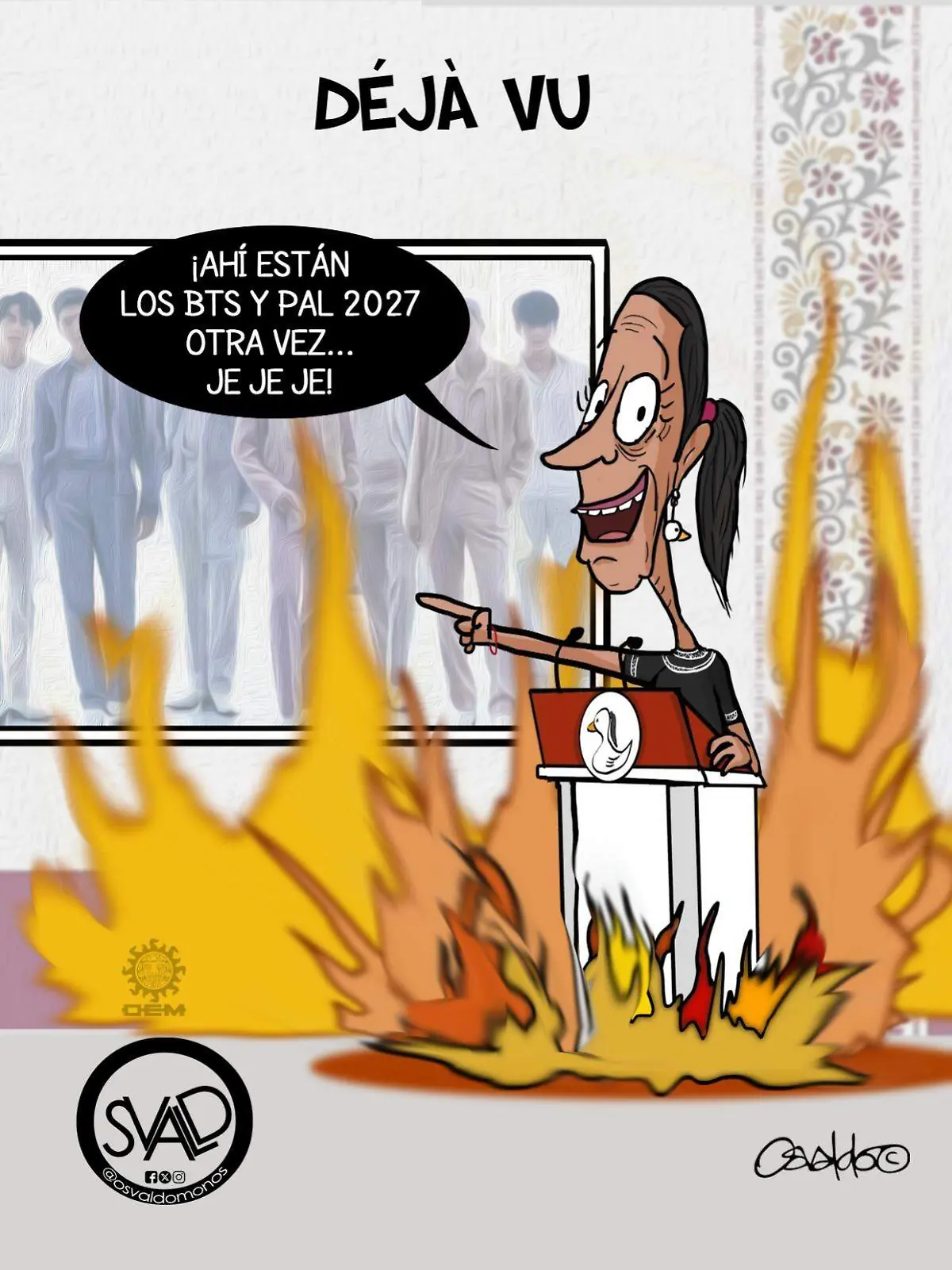 cartón OSVALDO