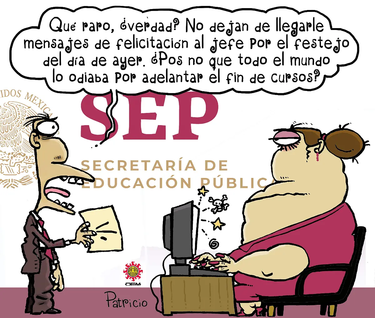 cartón PATRICIO