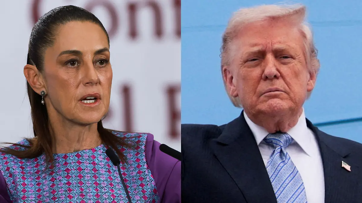 Claudia Sheinbaum-Donald Trump