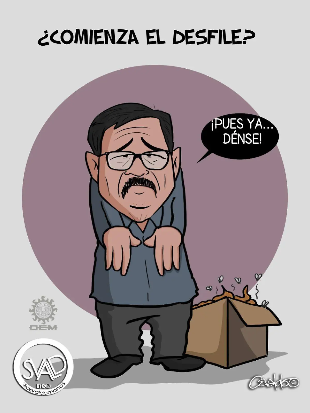 cartón OSVALDO