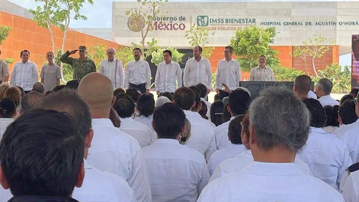 _inauguración del nuevo Hospital “Dr. Agustín O’Horán” en Mérida