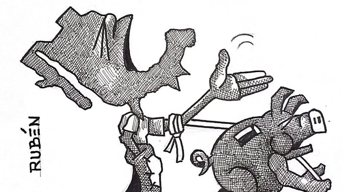cartón Ruben DESPACIO QUE VOY DE PRISA