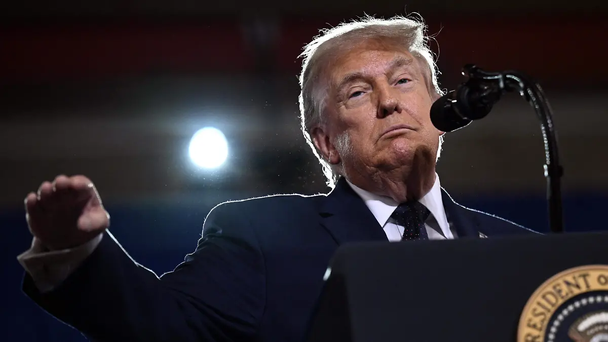 AFP__20260522__B3RY78H__v1__HighRes__UsPresidentDonaldTrumpDeliversASpeechAtRockland