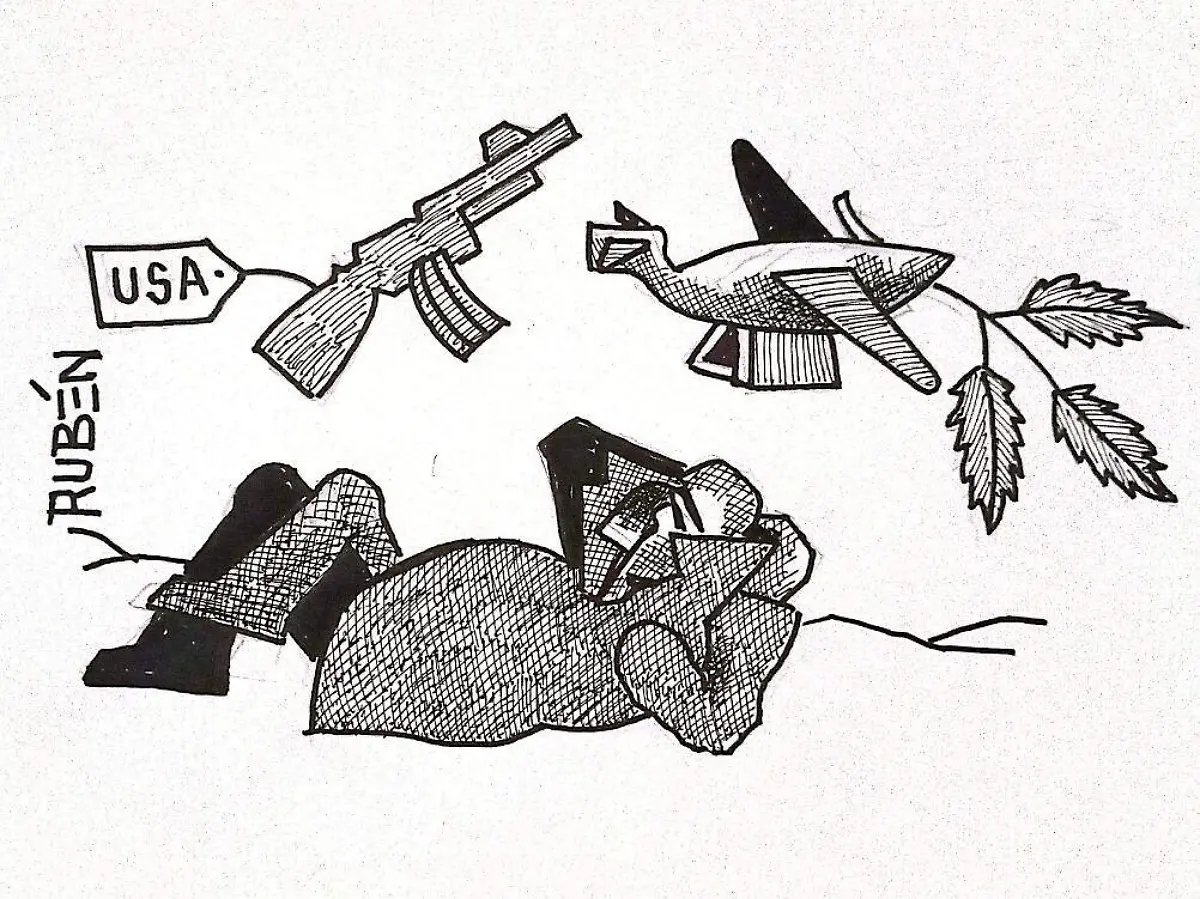 carton Rubén TOMA Y DACA