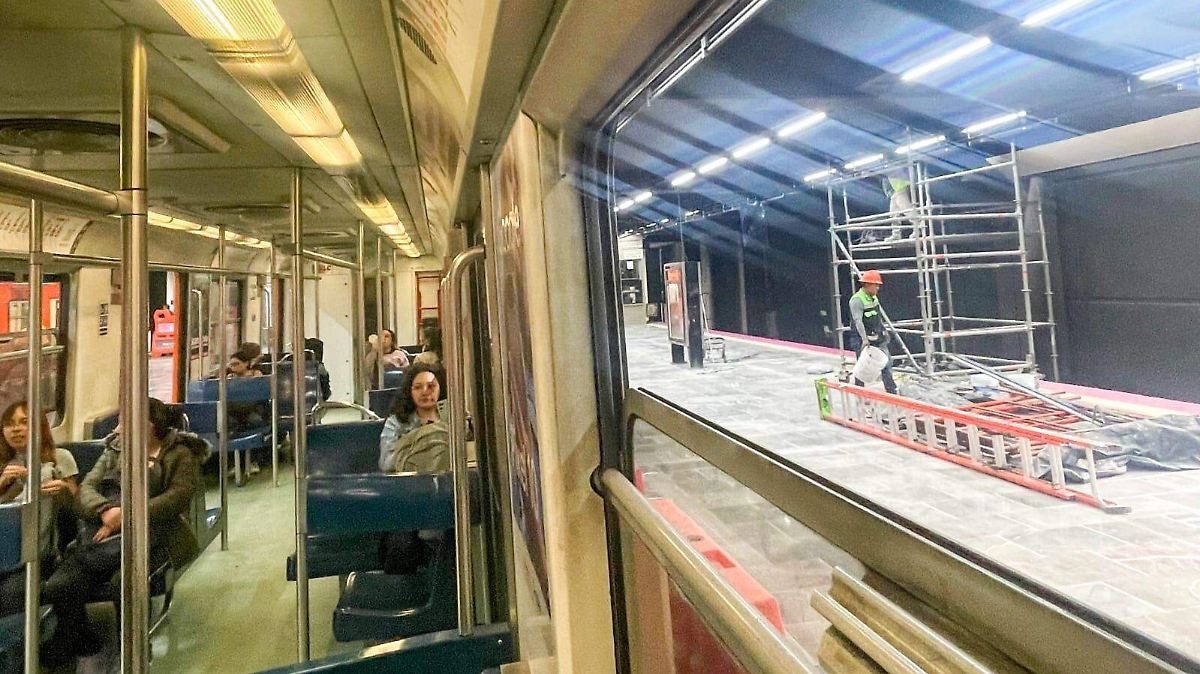 OBRAS EN METRO UNIVERSIDAD COMPLICAN MOVILIDAD A DOS SEMANAS DEL MUNDIAL