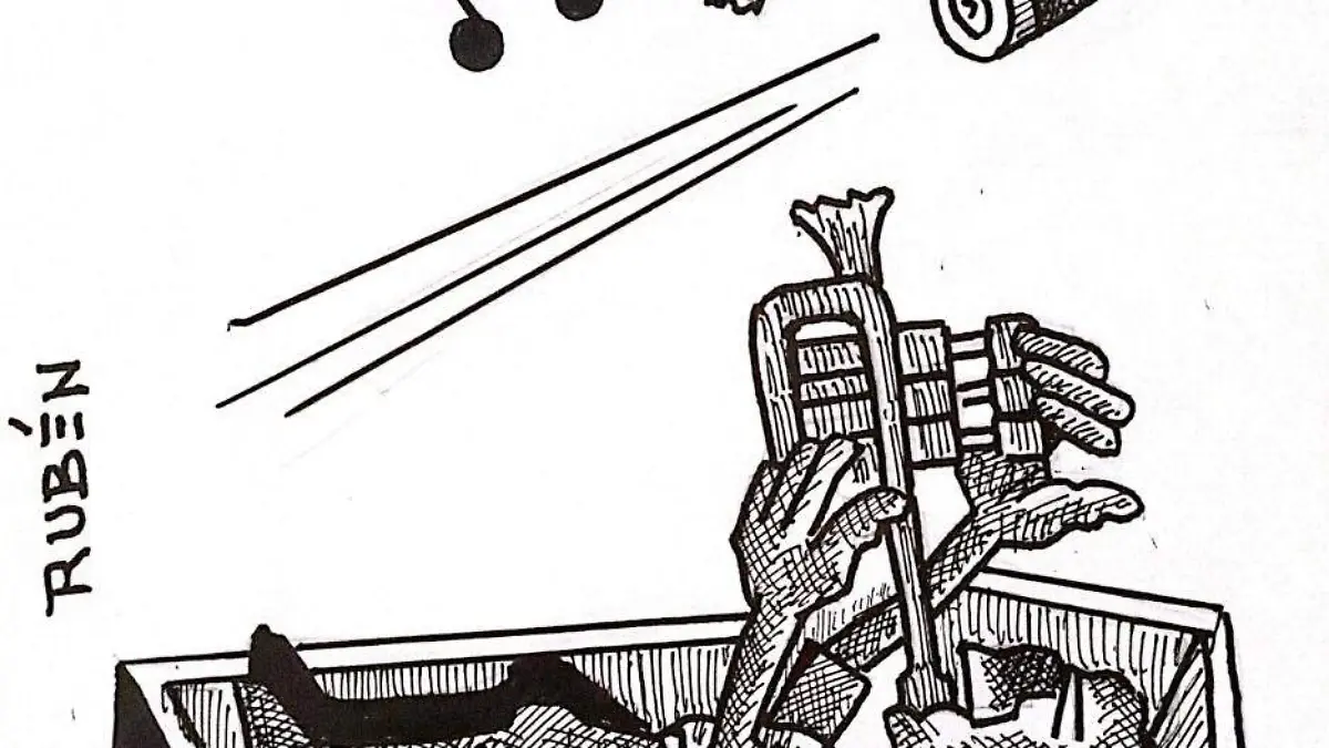 cartón Rubén EN CONSTANTE PELIGRO