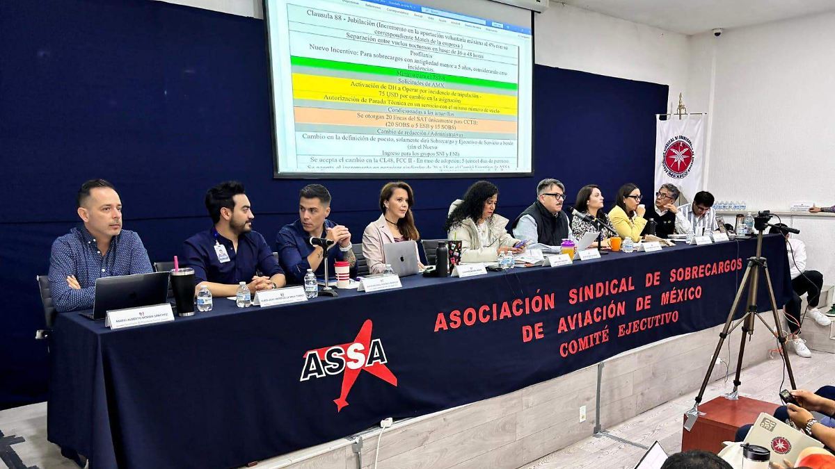 EVITAN CAOS AÉREO: AEROMÉXICO Y SOBRECARGOS ACUERDAN SALARIOS