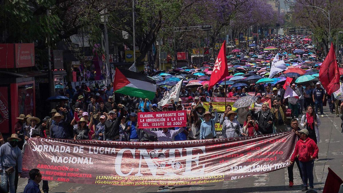 CNTE DESATA PARO NACIONAL