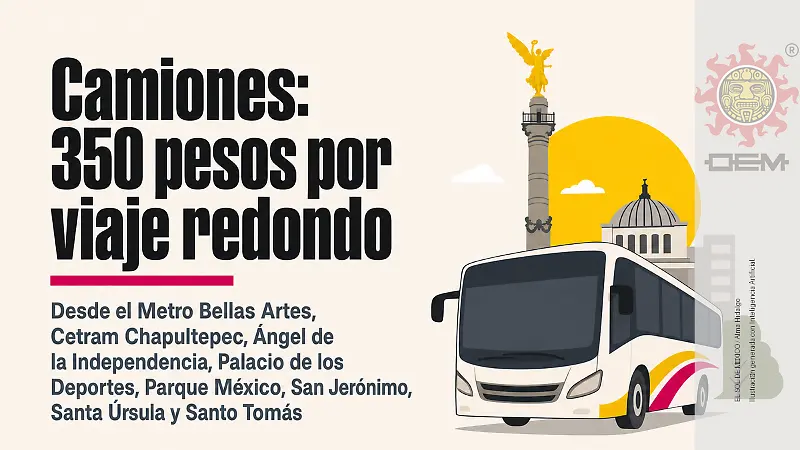 Transporte para llegar al Estadio Azteca
