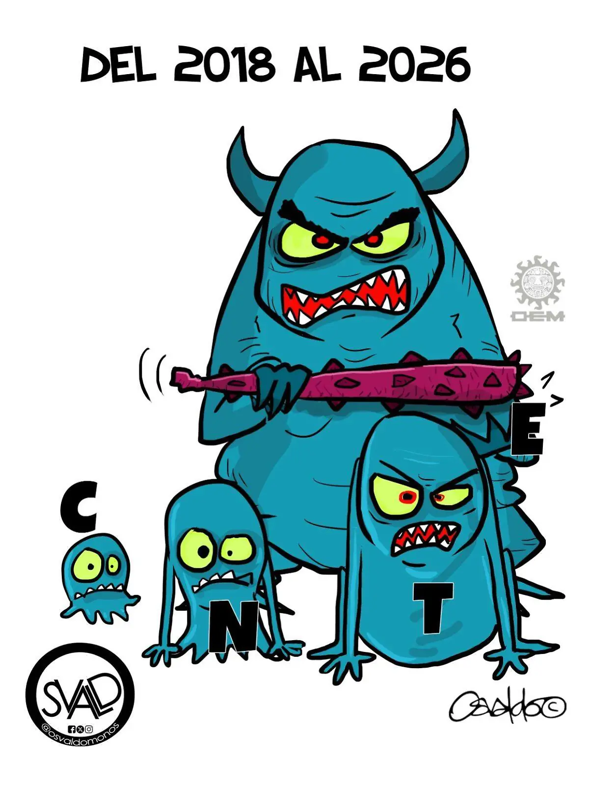 cartón OSVALDO d