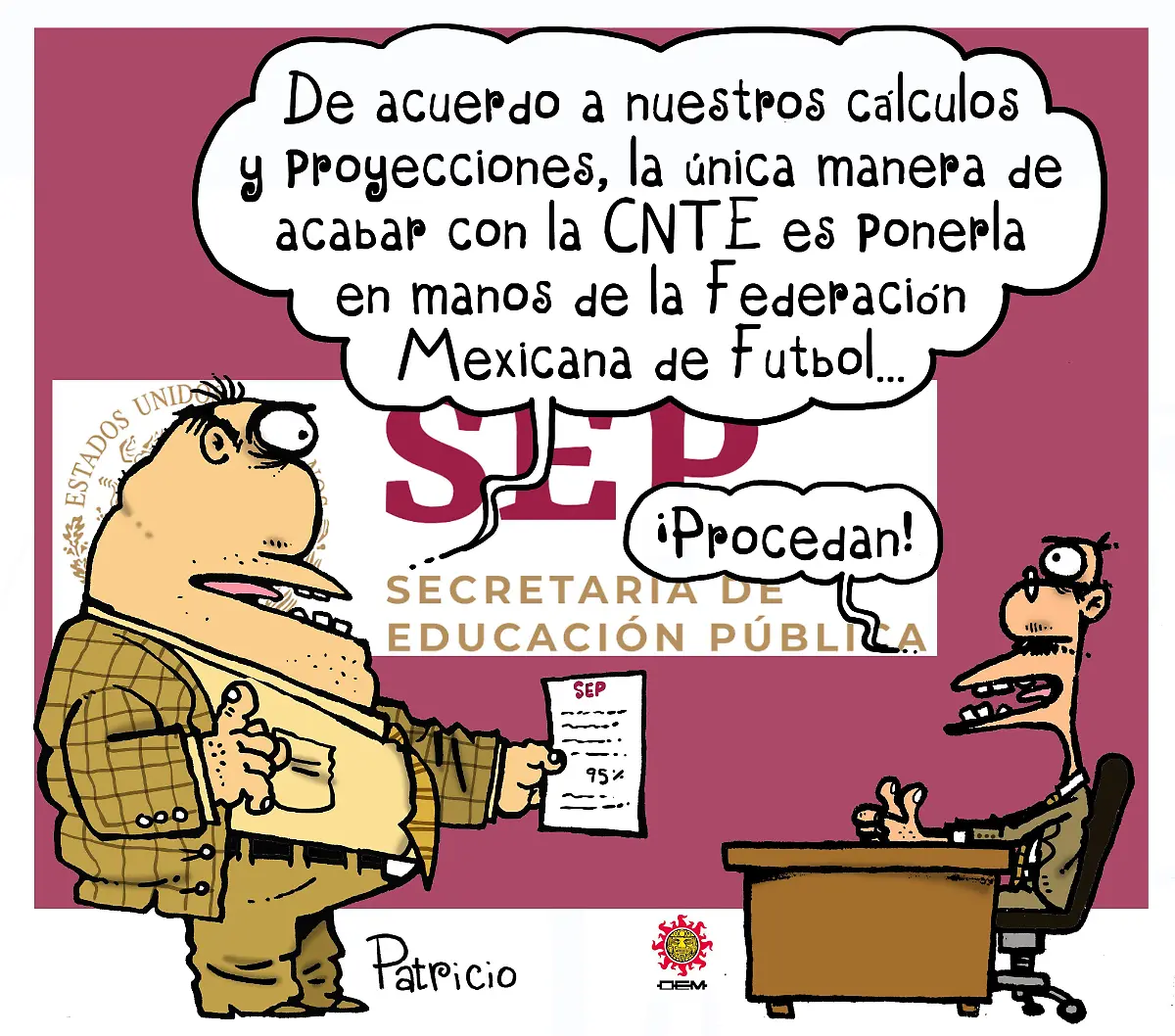 cartón PATRICIO